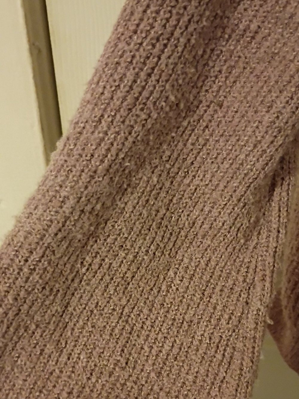 Pink Rose Purple 💜 Sweater - Picture 4 of 5
